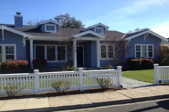 San Carlos white oaks craftsman custom home